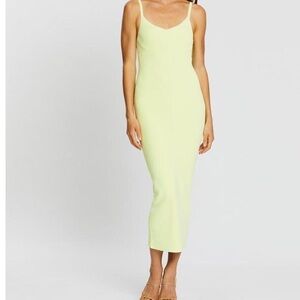 BEC + BRIDGE CITRUS  CLUB KNIT MIDI DRESS 2